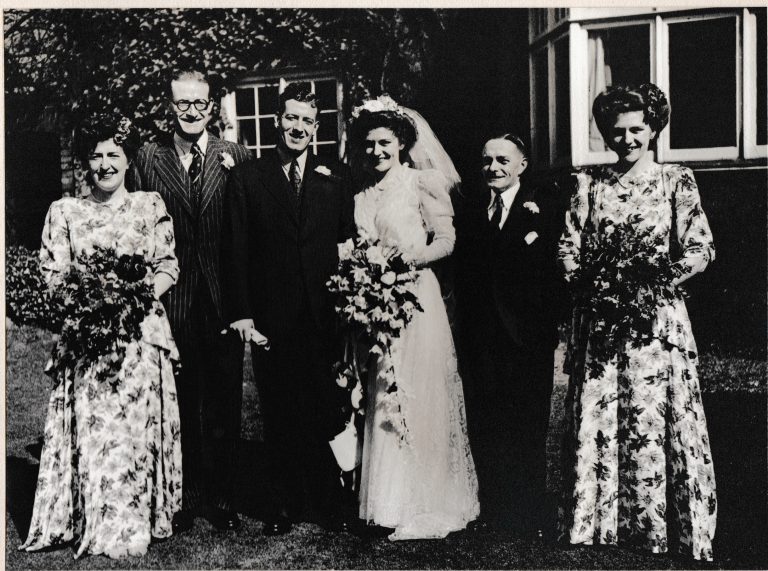 Jack Kesterton on his wedding day