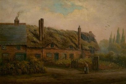 Newton, George; The Old Workhouse (Poor House), the Green, Belgrave, Leicestershire; Leicester Arts and Museums Service; http://www.artuk.org/artworks/the-old-workhouse-poor-house-the-green-belgrave-leicestershire-81151